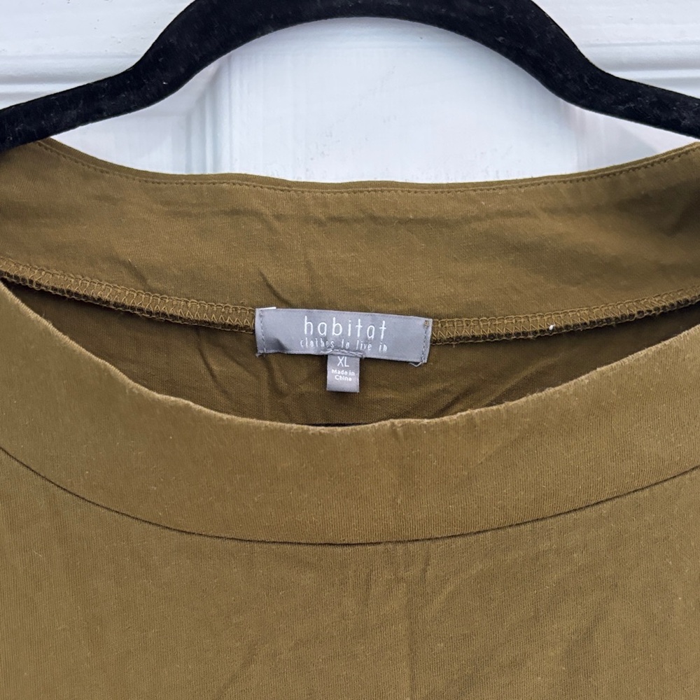 Habitat Women's Olive Green Long Sleeve Shirt